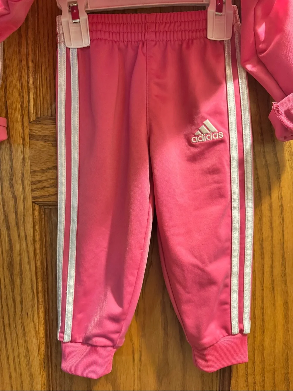 Infant/Toddler Adidas Pink Track Suit Set Size 12M